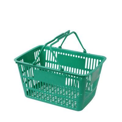 Plastic Shopping Basket Mesh Basket for Supermarket 20L