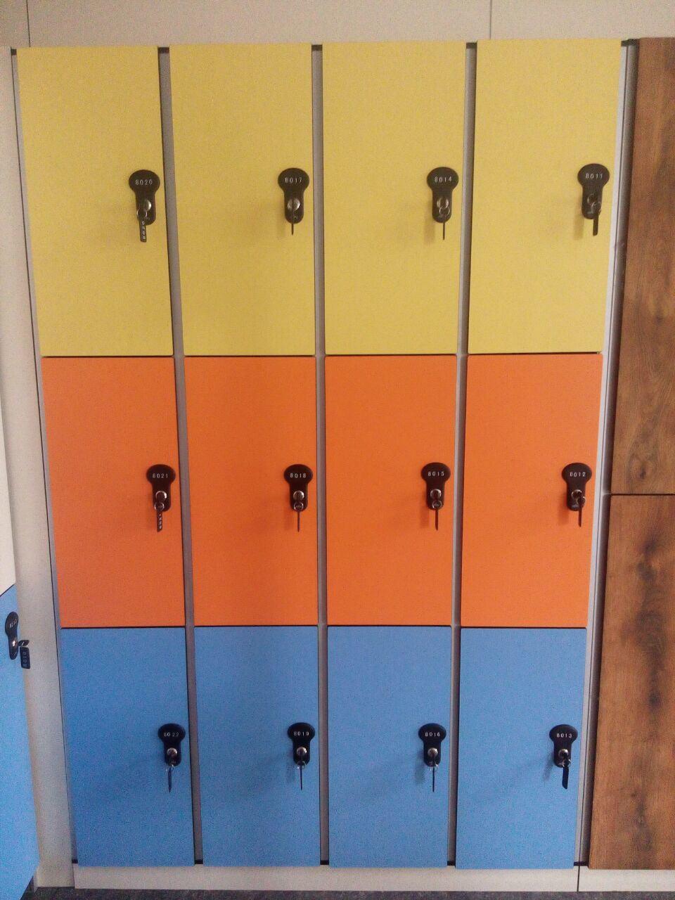 Customized Compact HPL Waterproof Locker for School