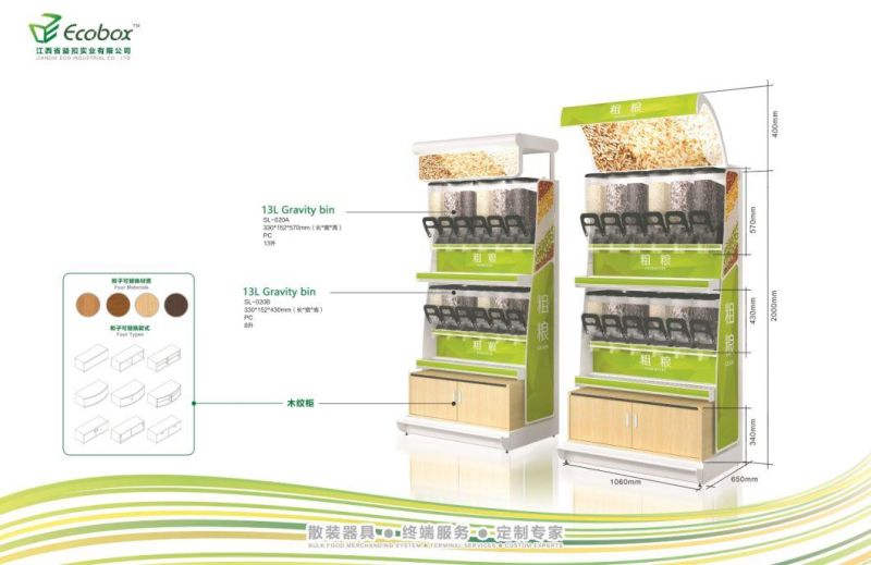 Ecobox Candy Display Stand for Candy Store