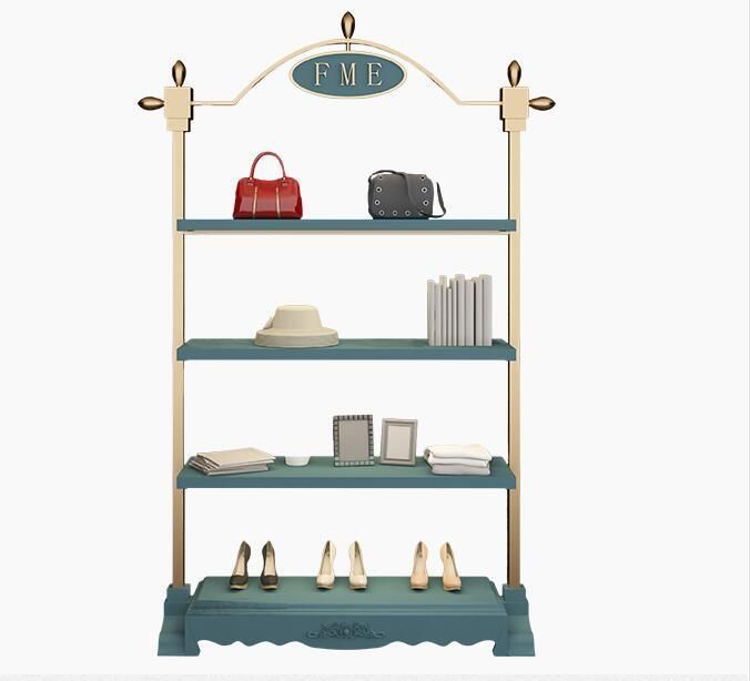 China Wholesale Fashion Handbag Store Design Retail Shoe Shop Furniture Decoration for Shoe Shop