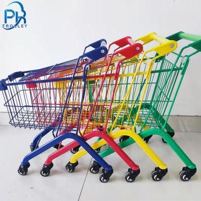 Small Size Shopping Trolley Kids Metal Shopping Carts