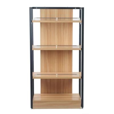 Factory Sale Supermarket Wooden Display Shelves Storage Racks