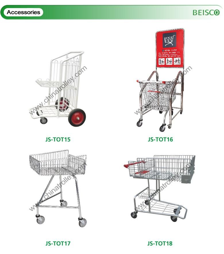 Disabled Metal Shopping Trolley