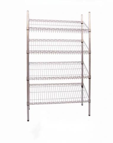 Stainless Steel Commercial Use Display Shelf (JT-F10)