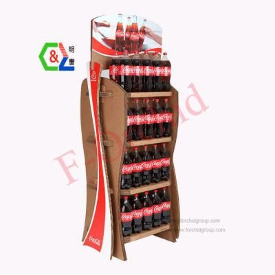 Supermarket Used Free Standing Wood Display Racks for Sales