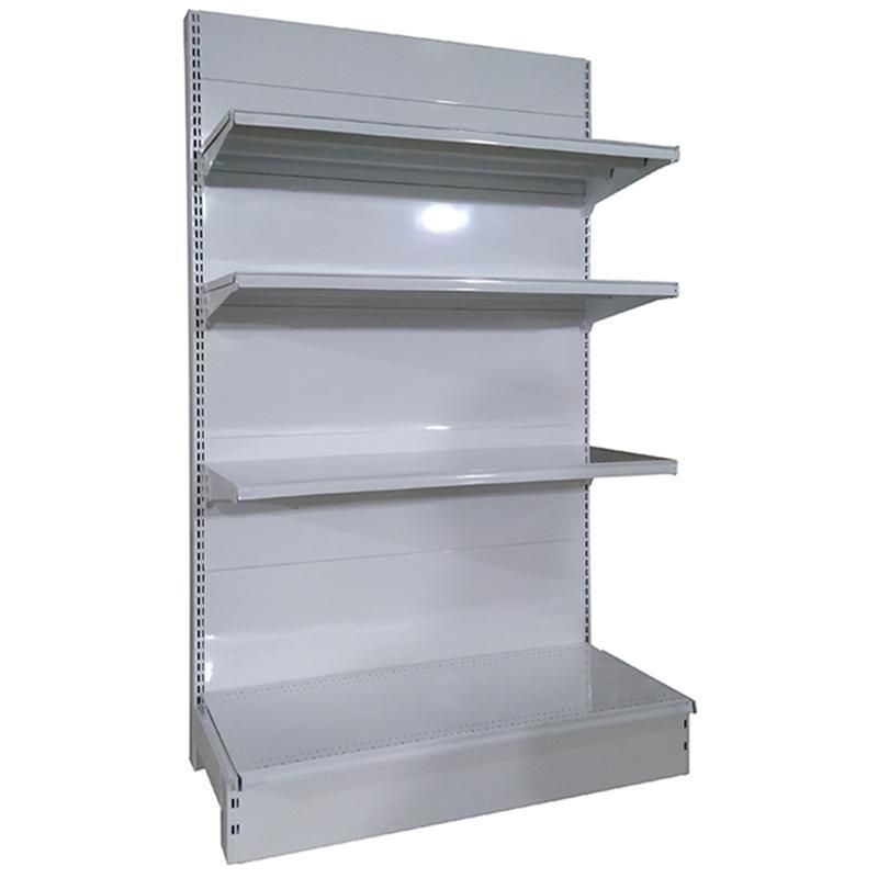 Boutique Supermarket Shelf Metal Display Racks Gondola