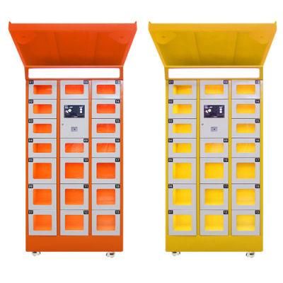 School Food Locker Organizer Smart Pick up Lockers Heated Food