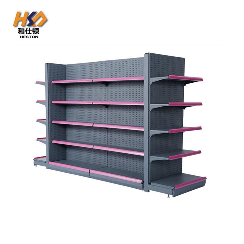 Supermarket Industrial Storage Rack Stacking Display Shelving