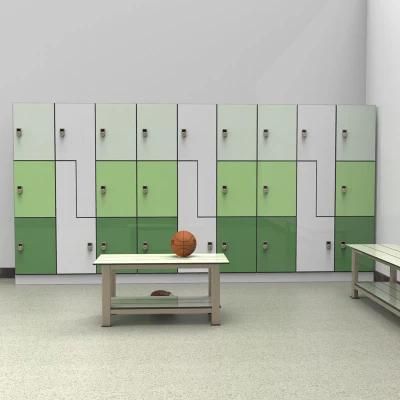 Excellent Locker System Compact Phenolic Board High Pressure Laminate Locker, Compact Phenolic Board Commercial Cabinet HPL Locker/