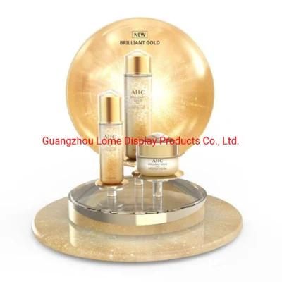 Customize Counter Top Display Cosmetic Perfume Skincare Display Stand