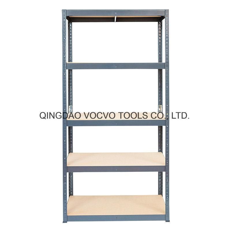 Heavy Duty Boltless Metal Shelving 5-Shelf Shelf Unit