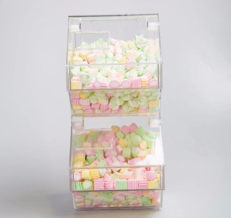 Unique Stacked Cereal Divider Bulk Cereal Dispenser