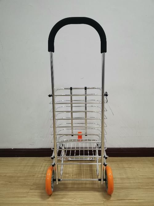 Factory Lightweight Portable Shopping Trolley Foldable Cart