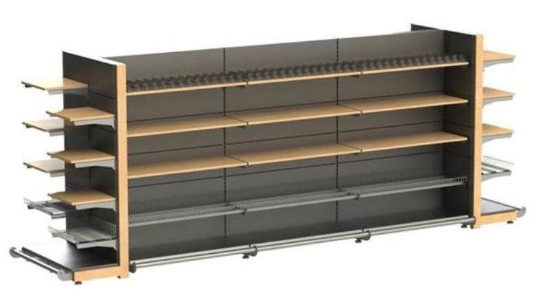 New Design for Fruit Steel Supermarket Shelf with CE Certificate