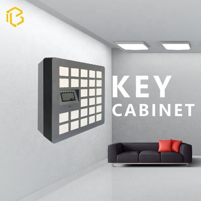 Wall Mounted Smart Keys Locker Station for Contactless Transfer