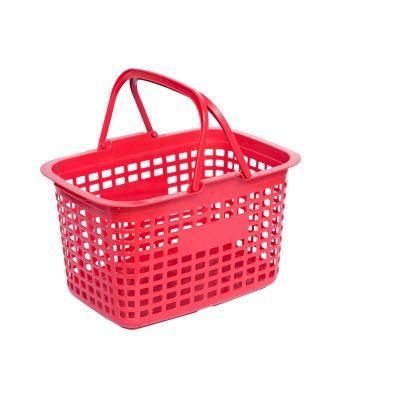 High Quality Supermarket Plastic Basket Retail Grocery Store Hand Basket