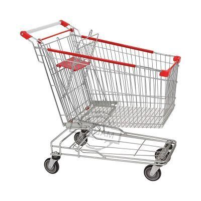 Best Selling Products Metal Steel Asian Shopping Trolley