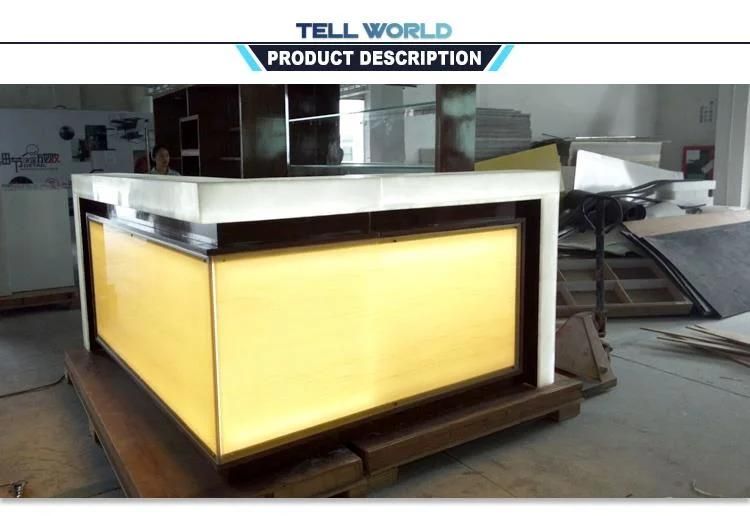 Light Furniture Outdoor LED Ice Commercial Wine Bar Counter