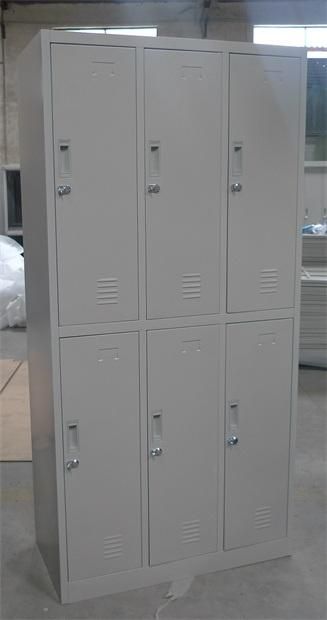 Steel 6 Door Staff Locker Storage Locker School Locker