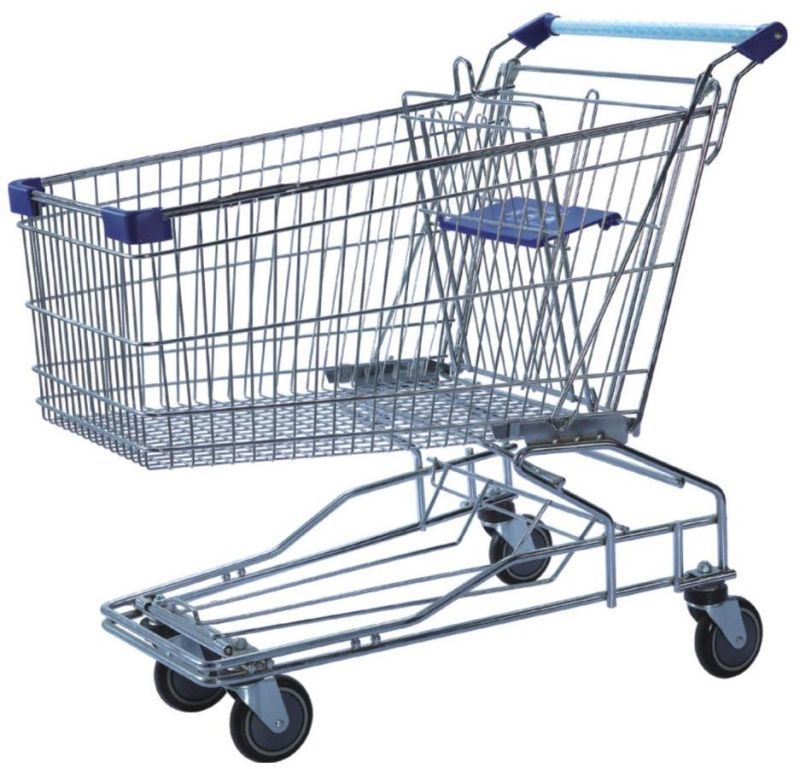 Good Quality 150L Asian Style Trolley for Shopping Mall