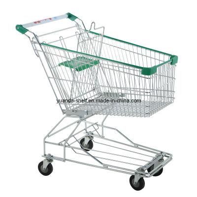 Supermarket Steel Shopping Hand Cart (YD-A)