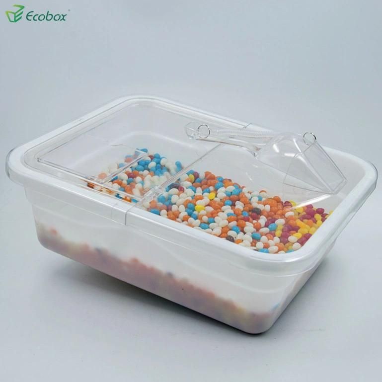 Supermarket Plastic Box Bulk Grain Nut Snack Candy Food Bin