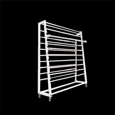 Fabric Roll Display Hangers Cloth Stands Racks Textile Display Racks