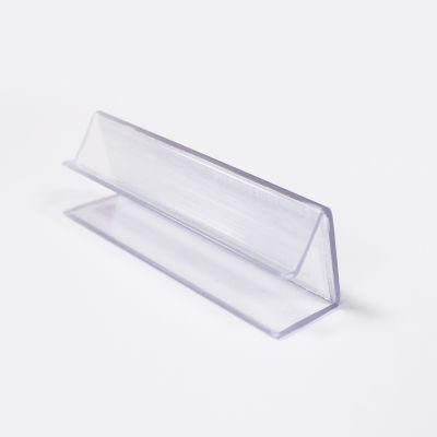 Supermarket Shelf Plastic Price Label Holders Tag Holders