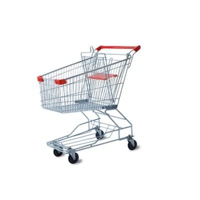 Cheap 80L Asian Style with High Quality Supermarket Trolley