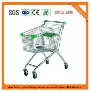 Shopping Trolley Manufacture Metal and Zinc/Galvanized/ Chrome Surface 08018