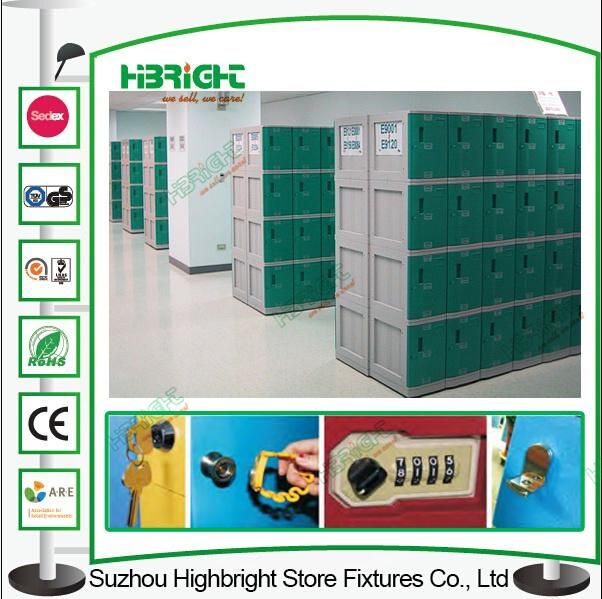 School Locker ABS Plastic Storage Locker for Changing Room