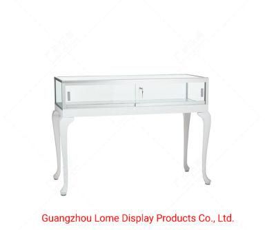 Showcase Exhibition Perfume Shop Counter Interior Design Metal Glass Jewelry Display Case