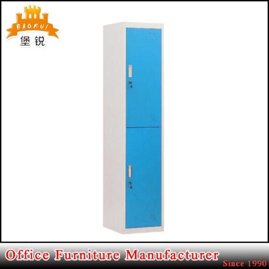 Cheap 2 Door Gym School Storage Steel Locker Cabinet Metal Locker