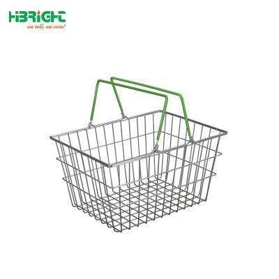 Wire Metal Small Shopping Basket