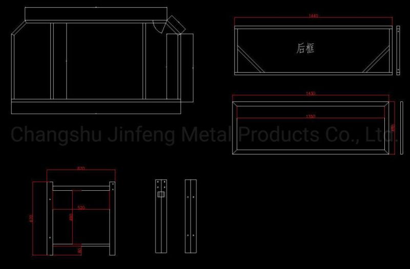 Supermarket Wooden and Metal Shelves Display Rack for Vegetable and Fruit Jf-Vr-079