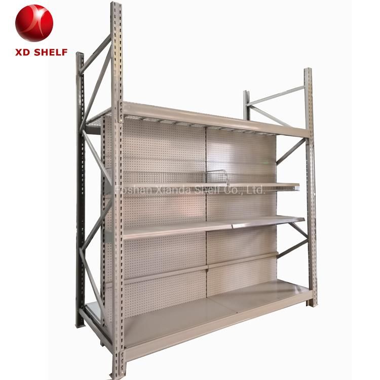 Supermarket Metal Display Shelf Column Shelves Outrigger Hypermarket Home Improvement Renovation Shelving Construction Materials Unit System Used in Australia