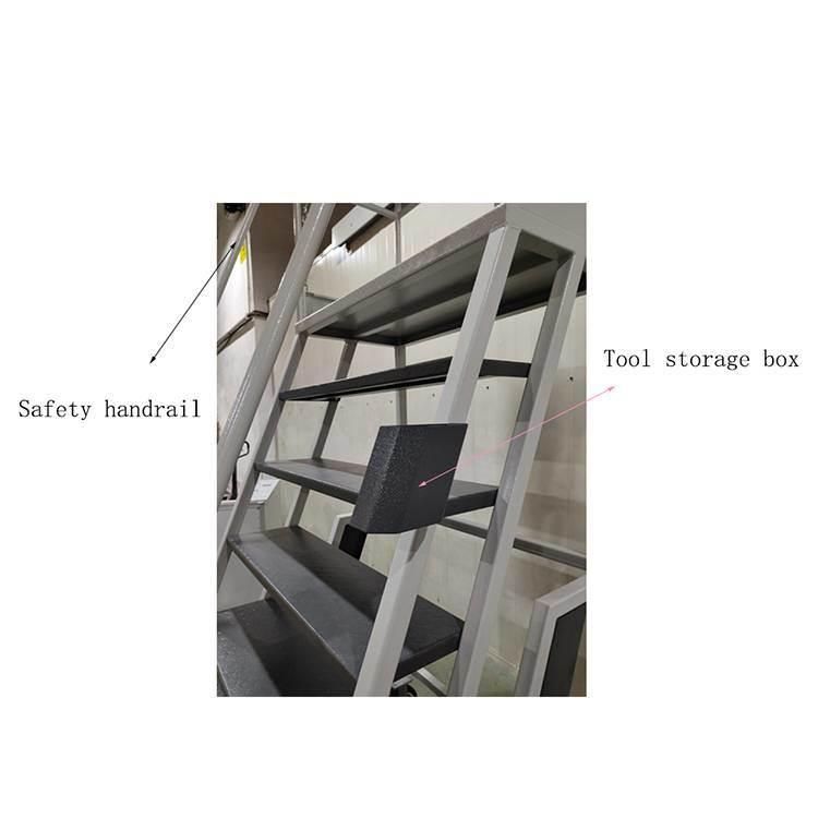 Densen Customized Warehouse Ascending Car Supermarket Shelf Type Take Goods Ascending Ladder Warehouse Finishing