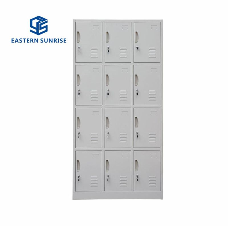 12 Door Gym School Office Steel Metal Locker