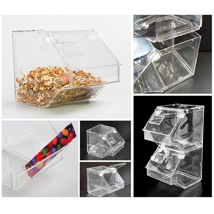 Wholesale High Clear Acrylic Candy Bin