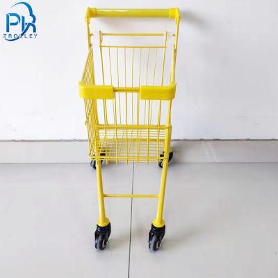 Kids Supermarket Trolley /Children&prime;s Mini Hand Push Shopping Trolley/ Mini Children&prime;s Shopping Cart