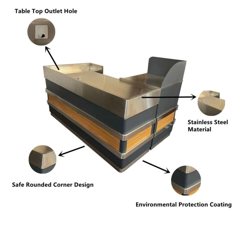 Factory Sale Cash Desk Checkout Counter