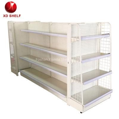 Durable Backhole Type Economic Low Price Wholesale Pharmacy Shelves