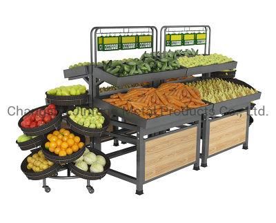 Supermarket Shelves Display Stand for Vegetables and Fruits