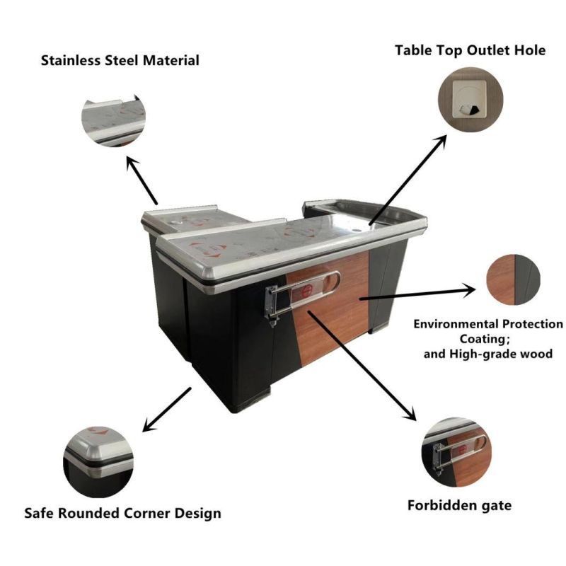 New Supermarket Cashier Counter/Cash Table/Counter Display