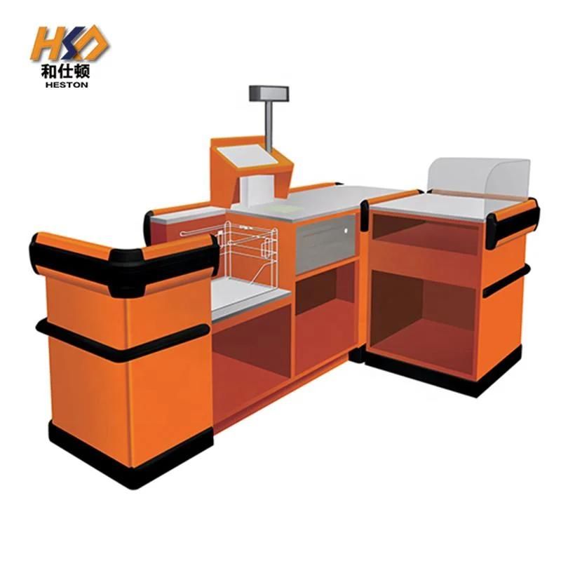 High Quality Shop Checkout Counter Supermarket Cashier Desk