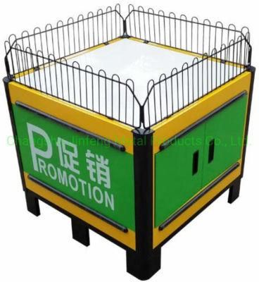 Supermarket and Convenience Store Exhibition Promotion Desk with Guardrail