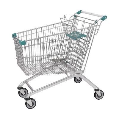 Factory Direct Sale Steel Material 60L Grocery Cart for Supermarket