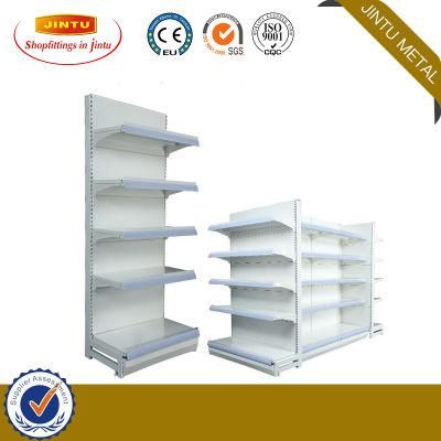 Heavy Duty Cold-Rolled Steel Rack Gondola Supermarket Shelving