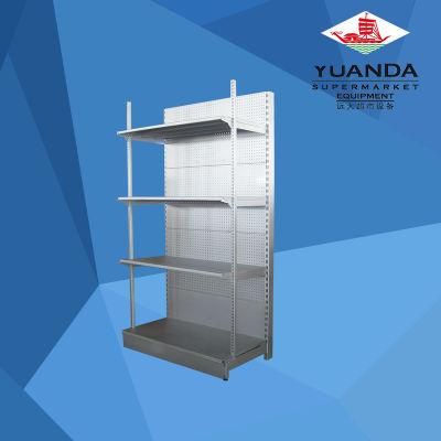 Single Sided Heavy Duty Gondola Display Supermarket Shelf