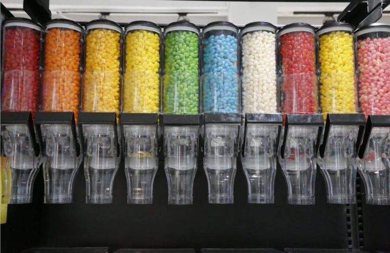 Hot Sale Plastic Bulk Cereal Dispenser for Grocery Food Store